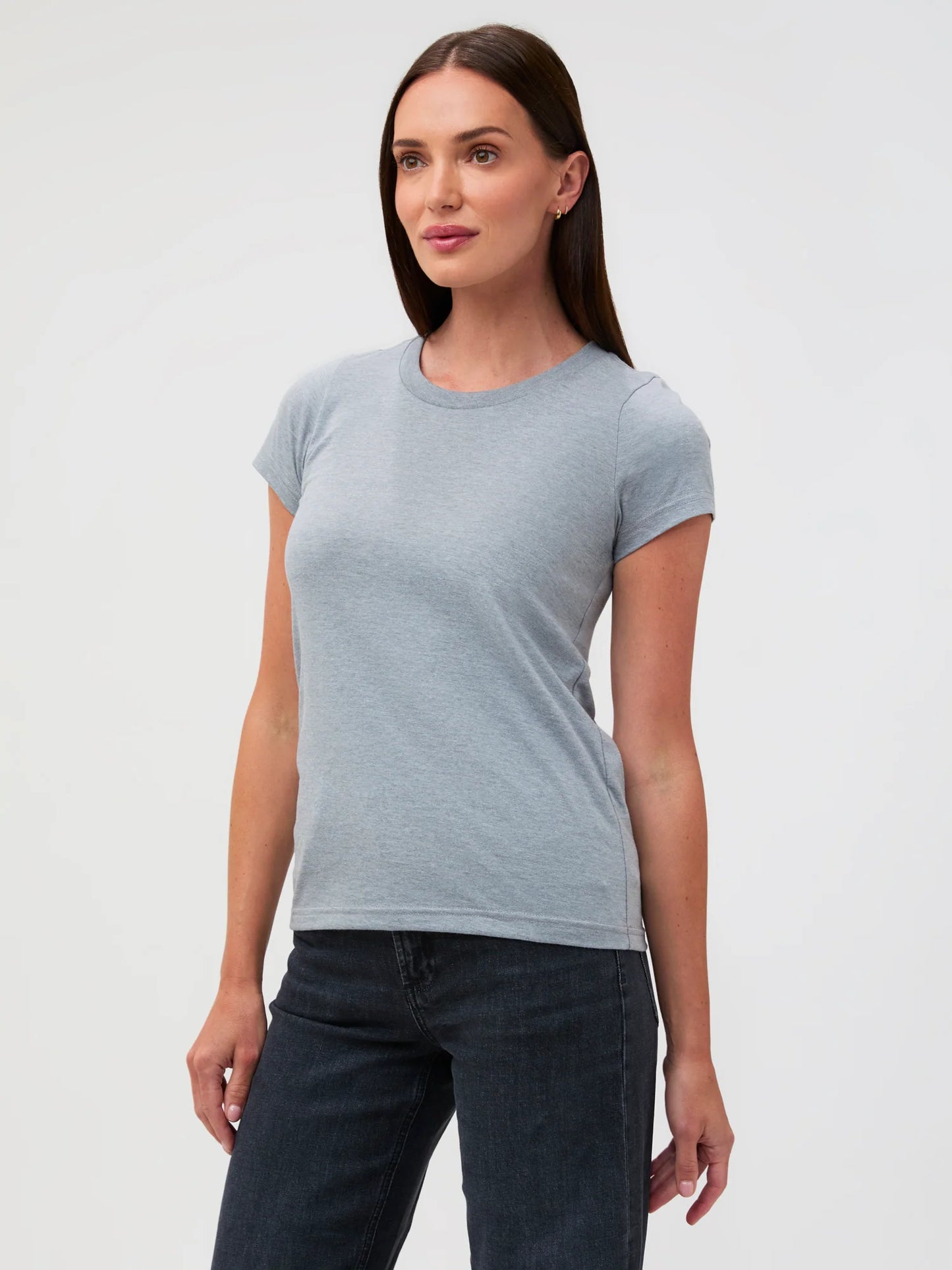 Heather Grey Everyday Crew Neck Tee