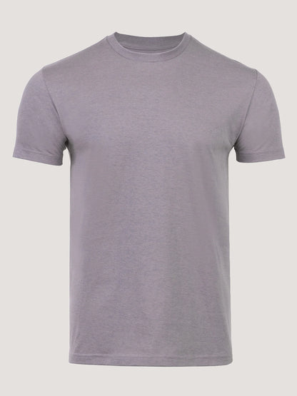 Lilac Cross Dye Crew Neck