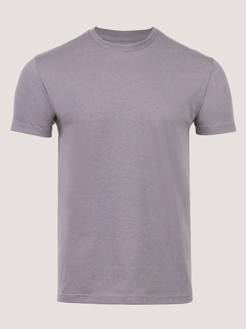 Lilac Cross Dye Crew Neck