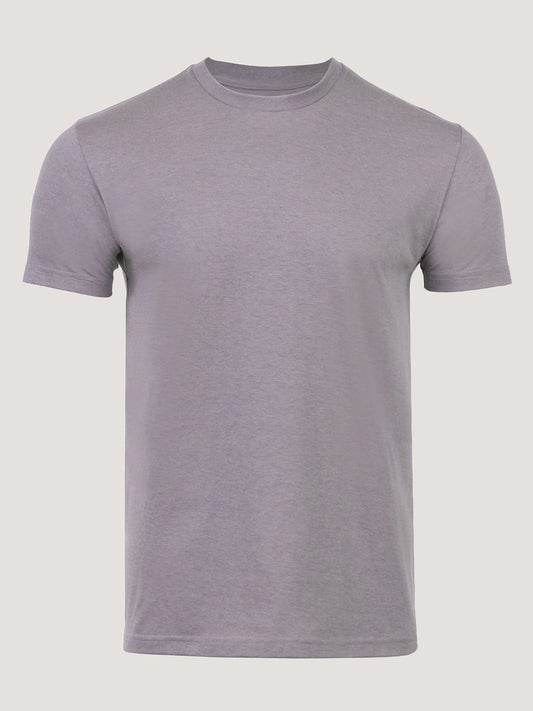 Lilac Cross Dye Crew Neck