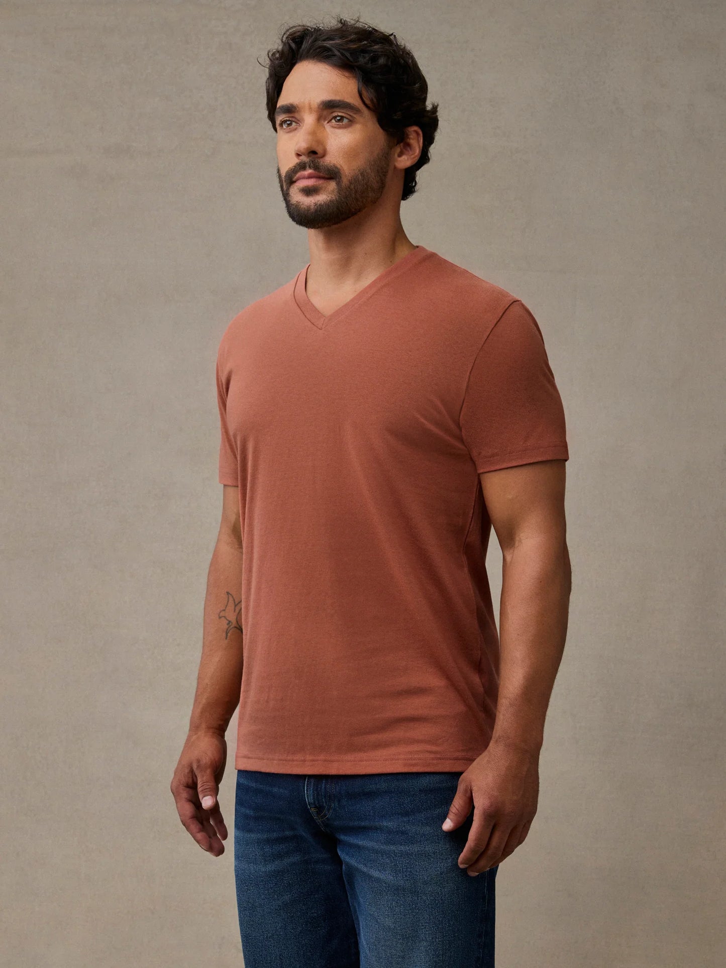Copper V-Neck