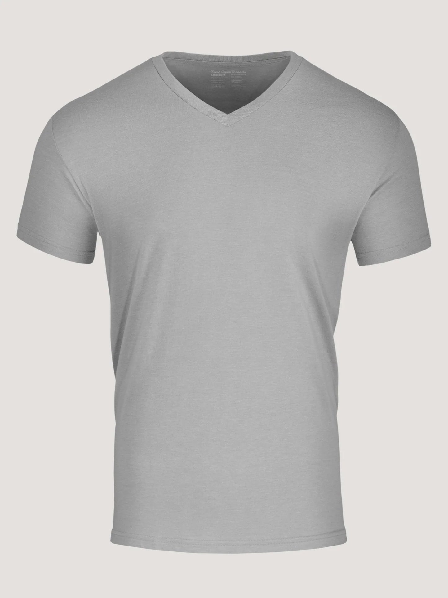 Pebble Grey V-Neck