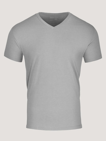 Pebble Grey V-Neck