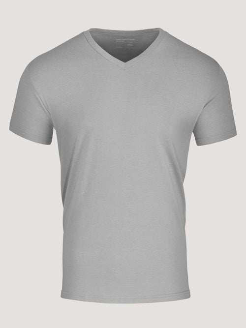Pebble Grey V-Neck