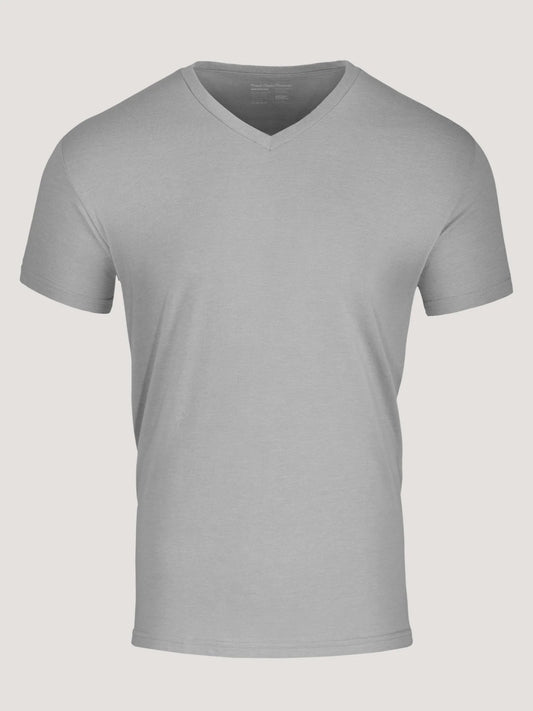 Pebble Grey V-Neck