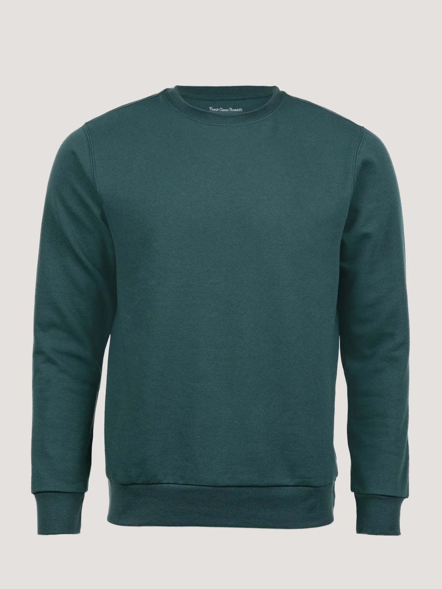 Dark Emerald Crew Sweatshirt
