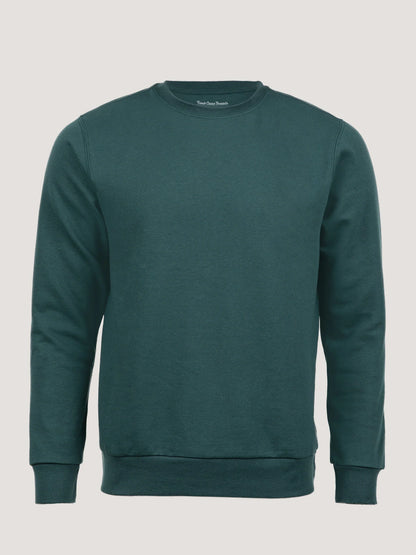 Dark Emerald Crew Sweatshirt