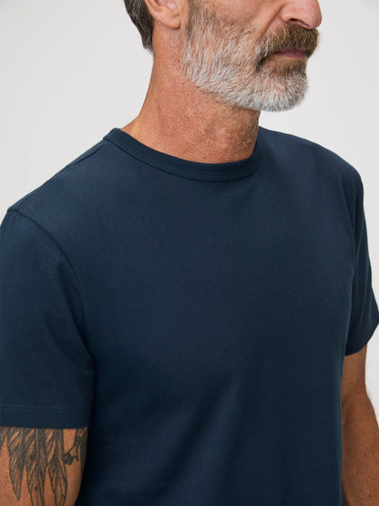 Heritage Navy Cotton Crew