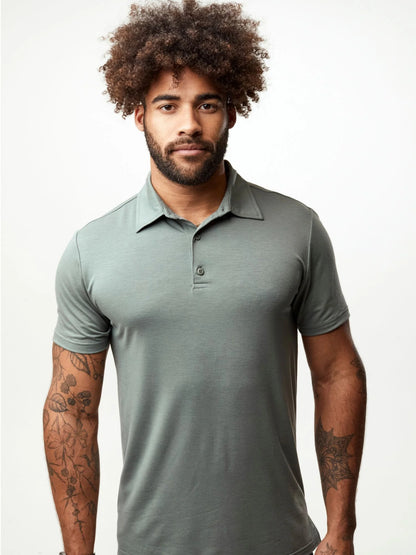 Mercury Green Performance Cool Polo