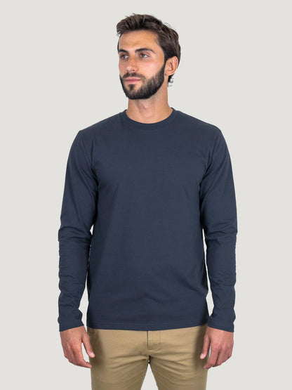 Odyssey Blue Long Sleeve Crew Neck FINAL SALE