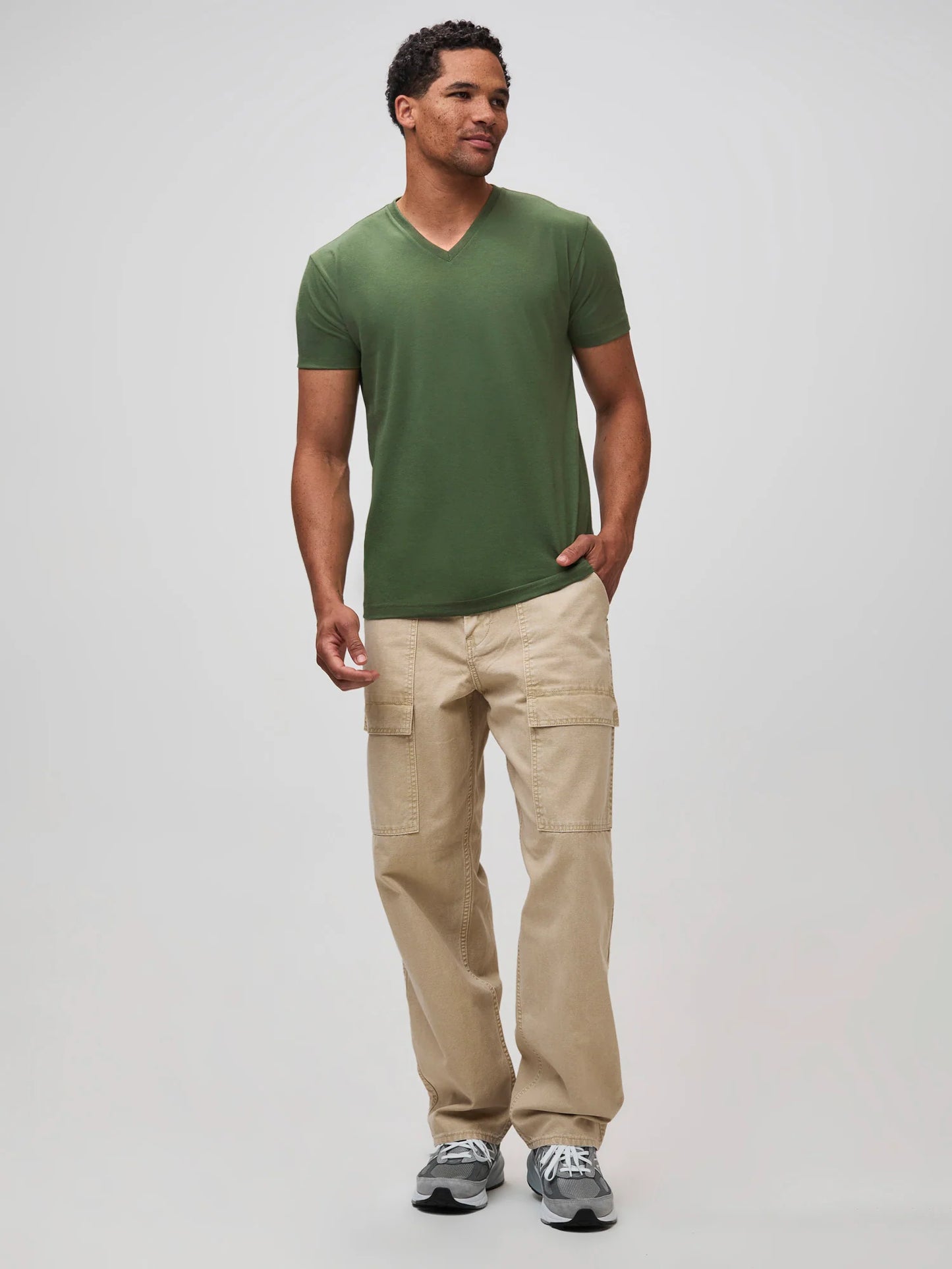 Sage V-Neck