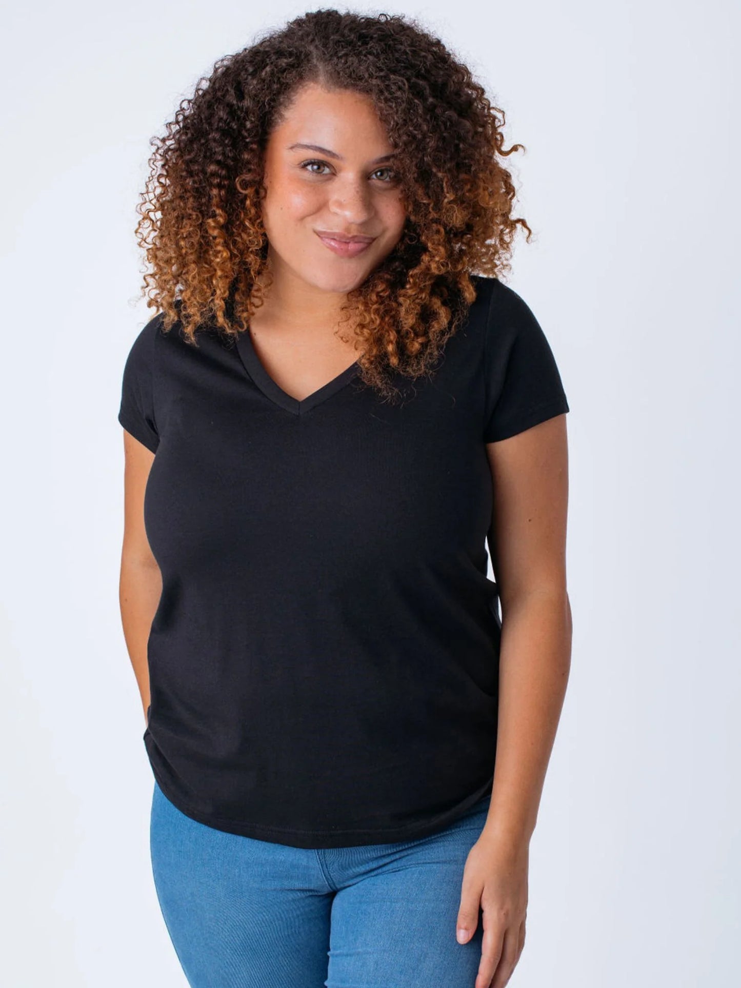 Women's V-Neck Earth Tones 3-Pack