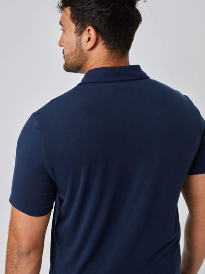 Navy Performance Cool Polo