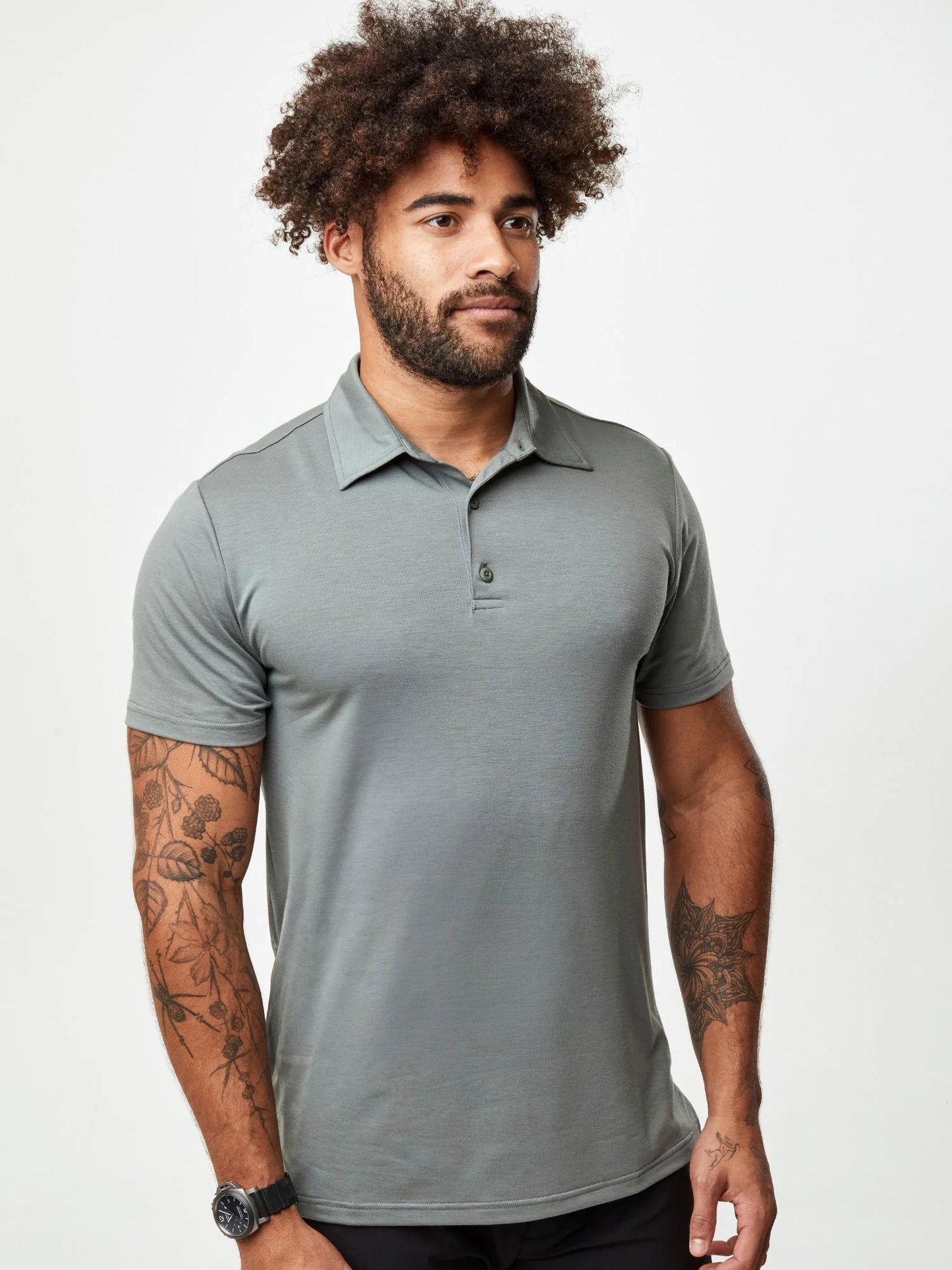 Mercury Green Performance Cool Polo