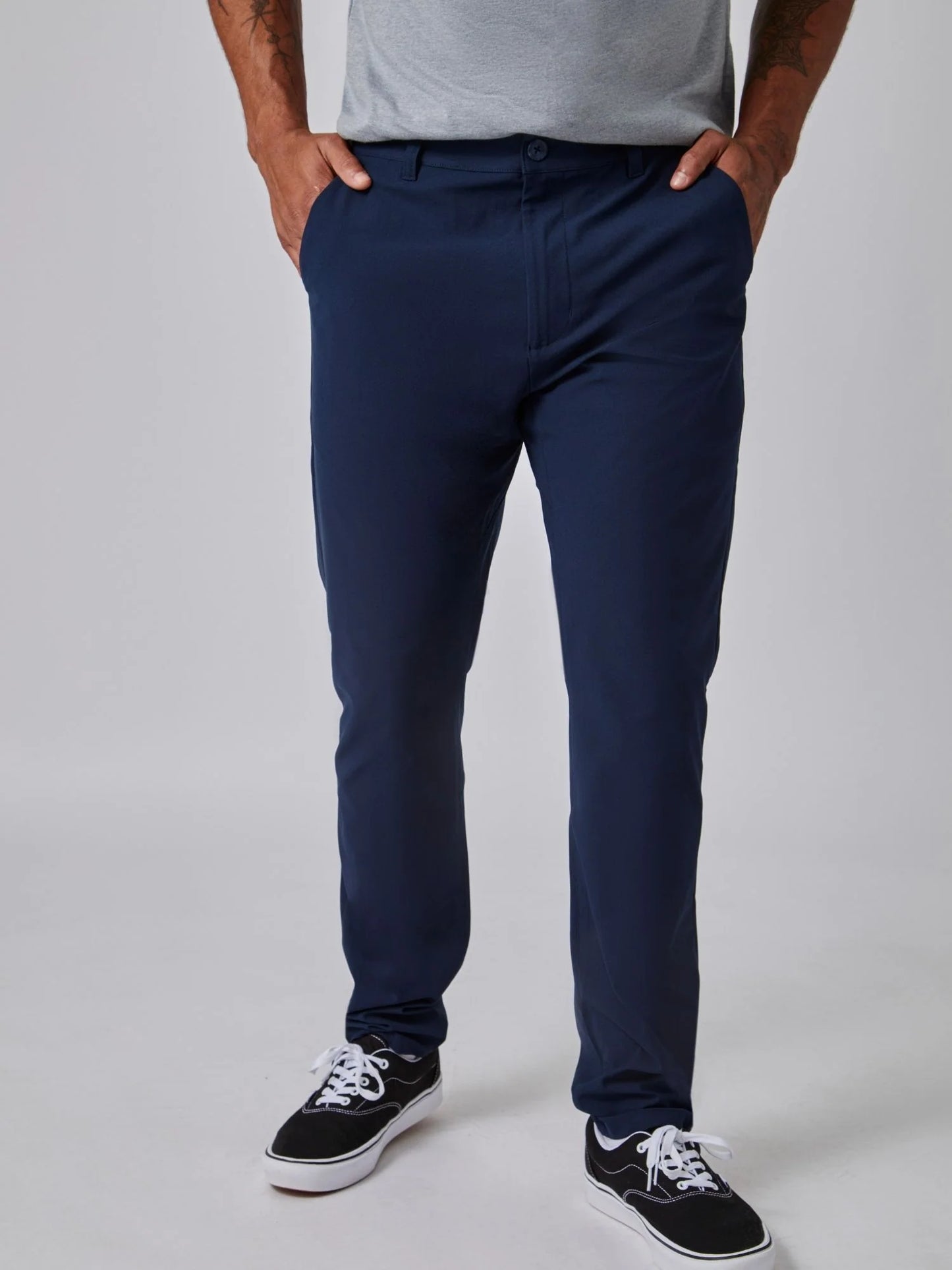Navy Stretch Tech Pant