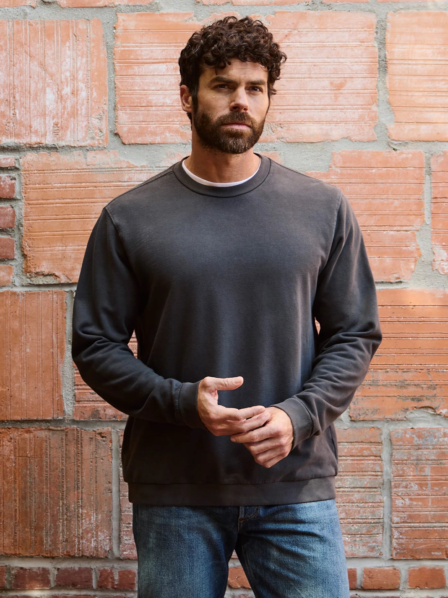 Vault Black Unisex Lightweight Sweatshirt