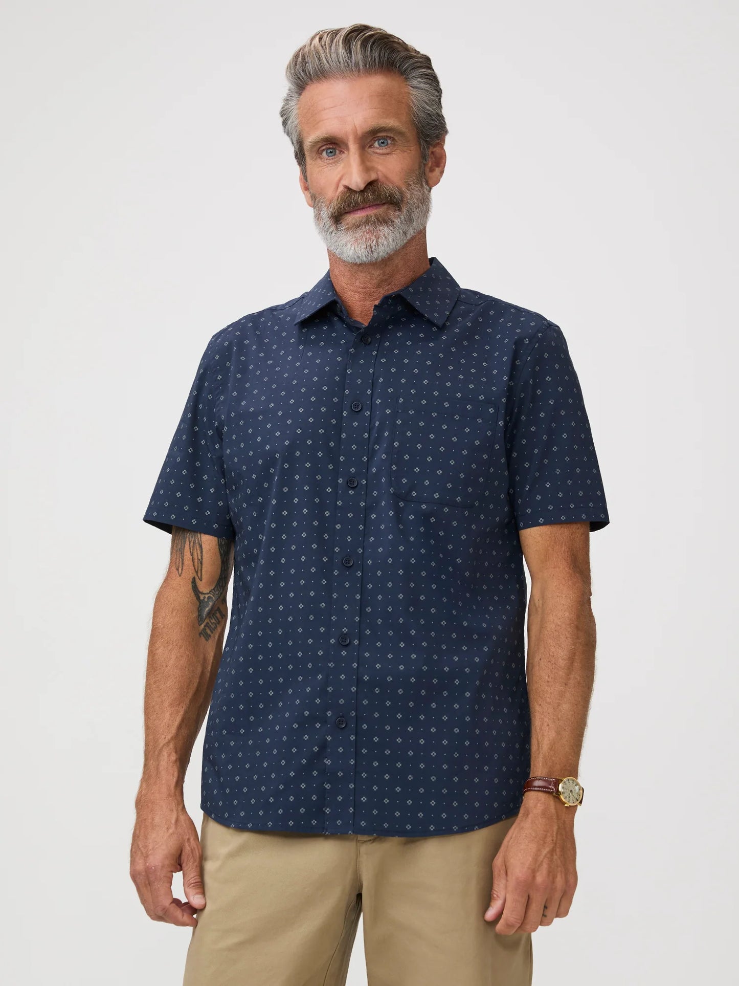 All Day Short Sleeve Shirt Prints 3-Pack