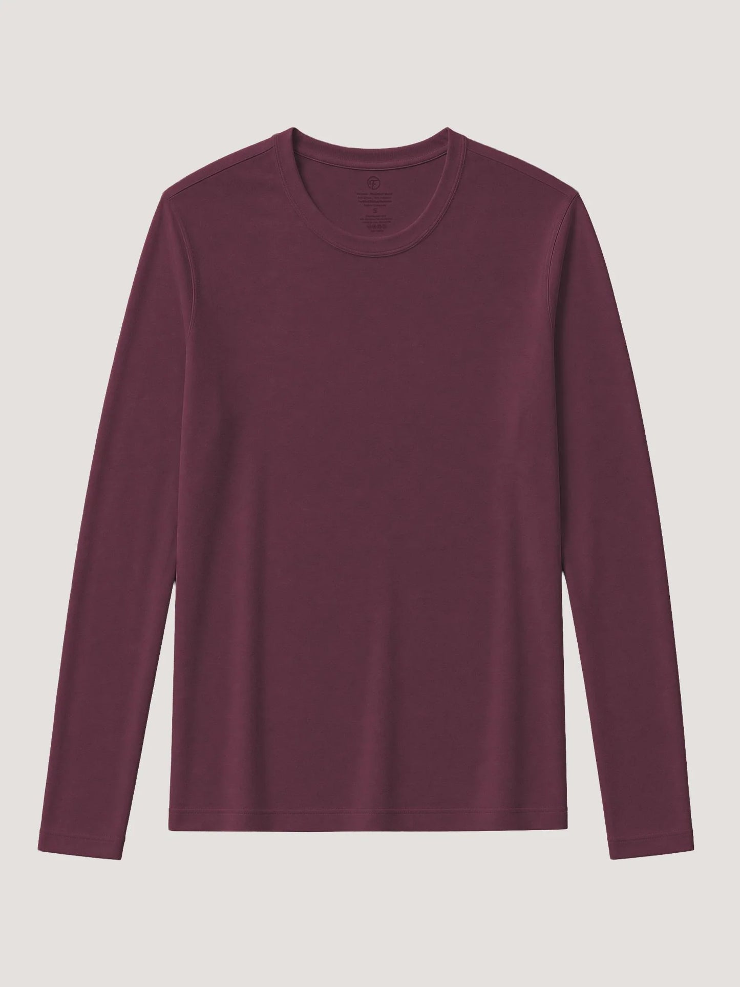 Women's Merlot Long Sleeve Crew