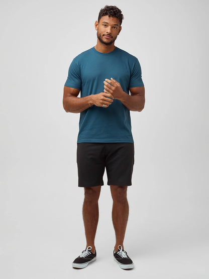 Sea Blue Crew Neck