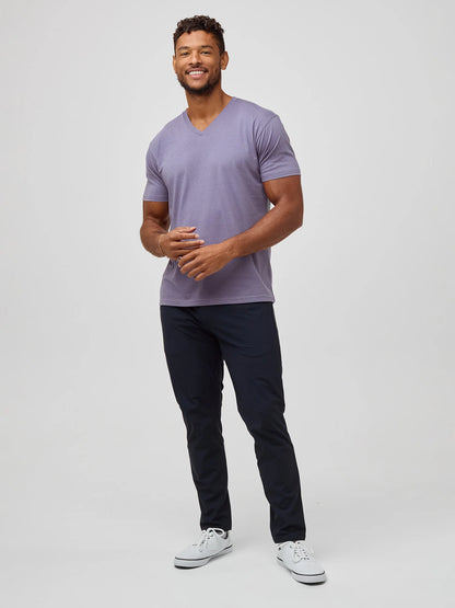 Flint Purple V-Neck