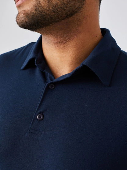 Navy Performance Cool Polo