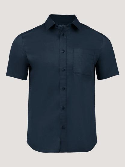Navy All Day Short Sleeve Shirt