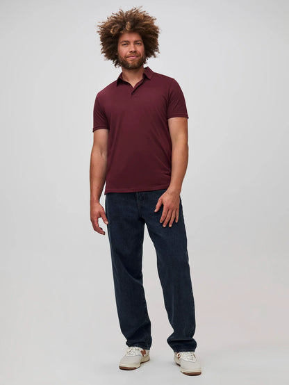 Burgundy Torrey Polo