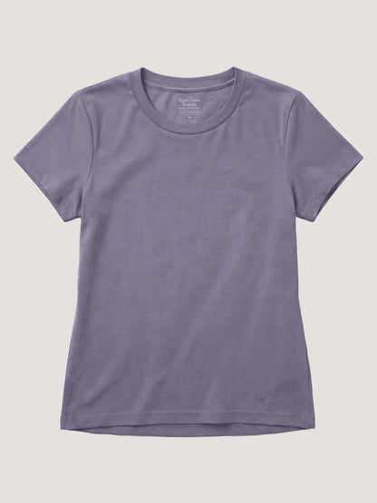 Flint Purple Everyday Crew Neck Tee