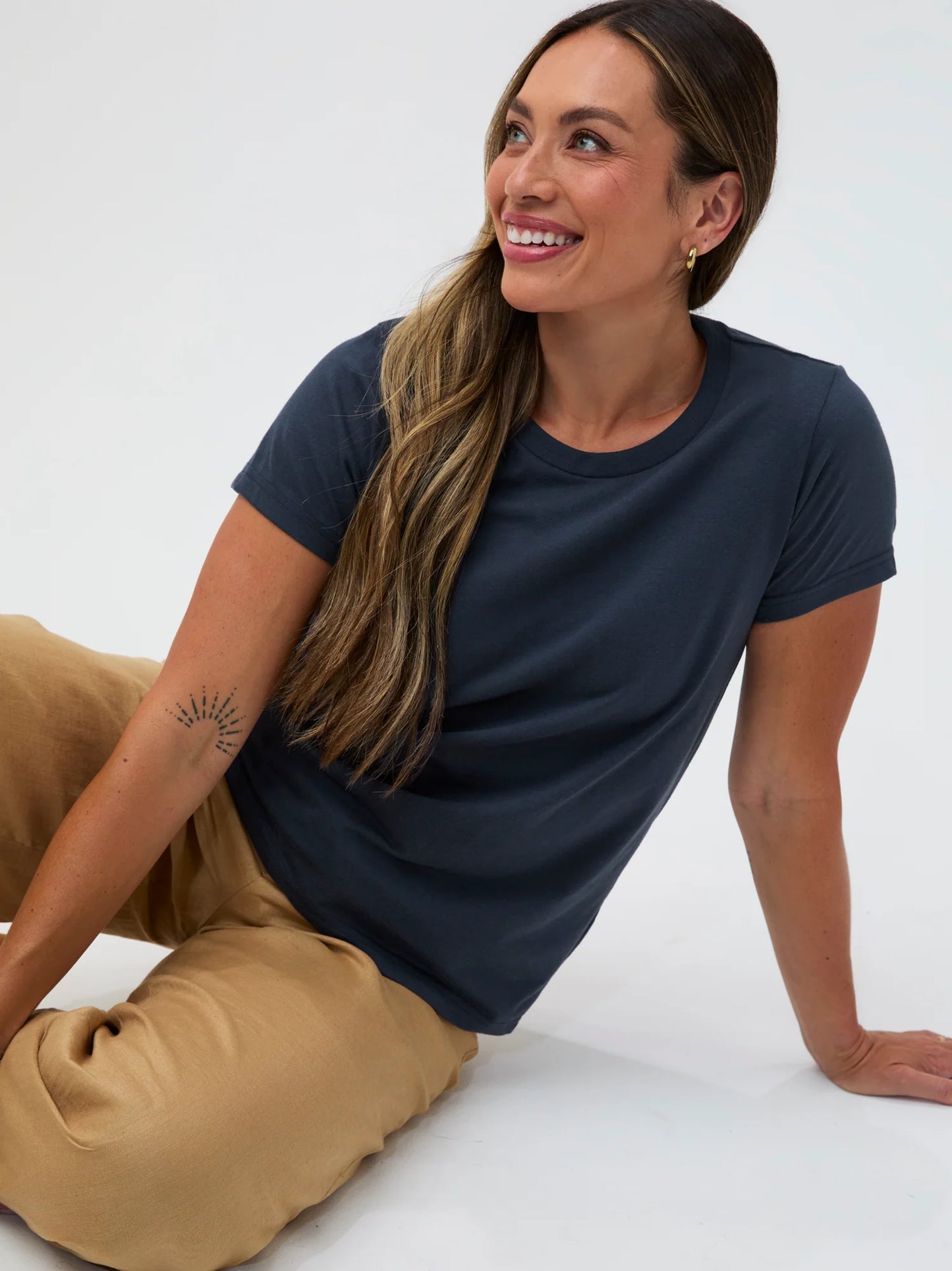 Odyssey Blue Everyday Crew Neck Tee