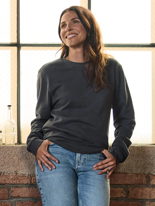 Vault Black Unisex Lightweight Sweatshirt