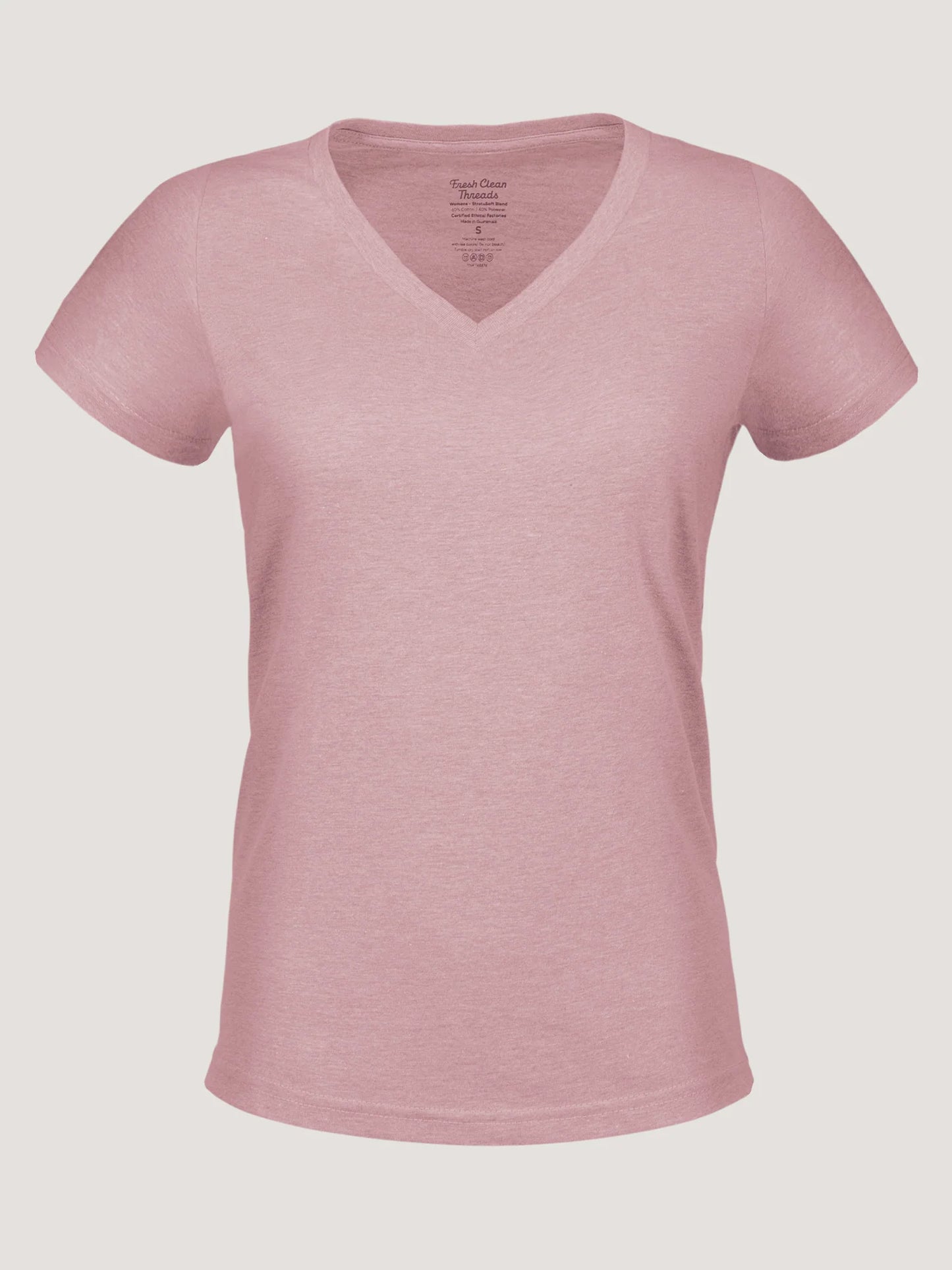 Chalk Pink Everyday V-Neck Tee