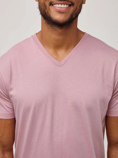 Chalk Pink V-Neck