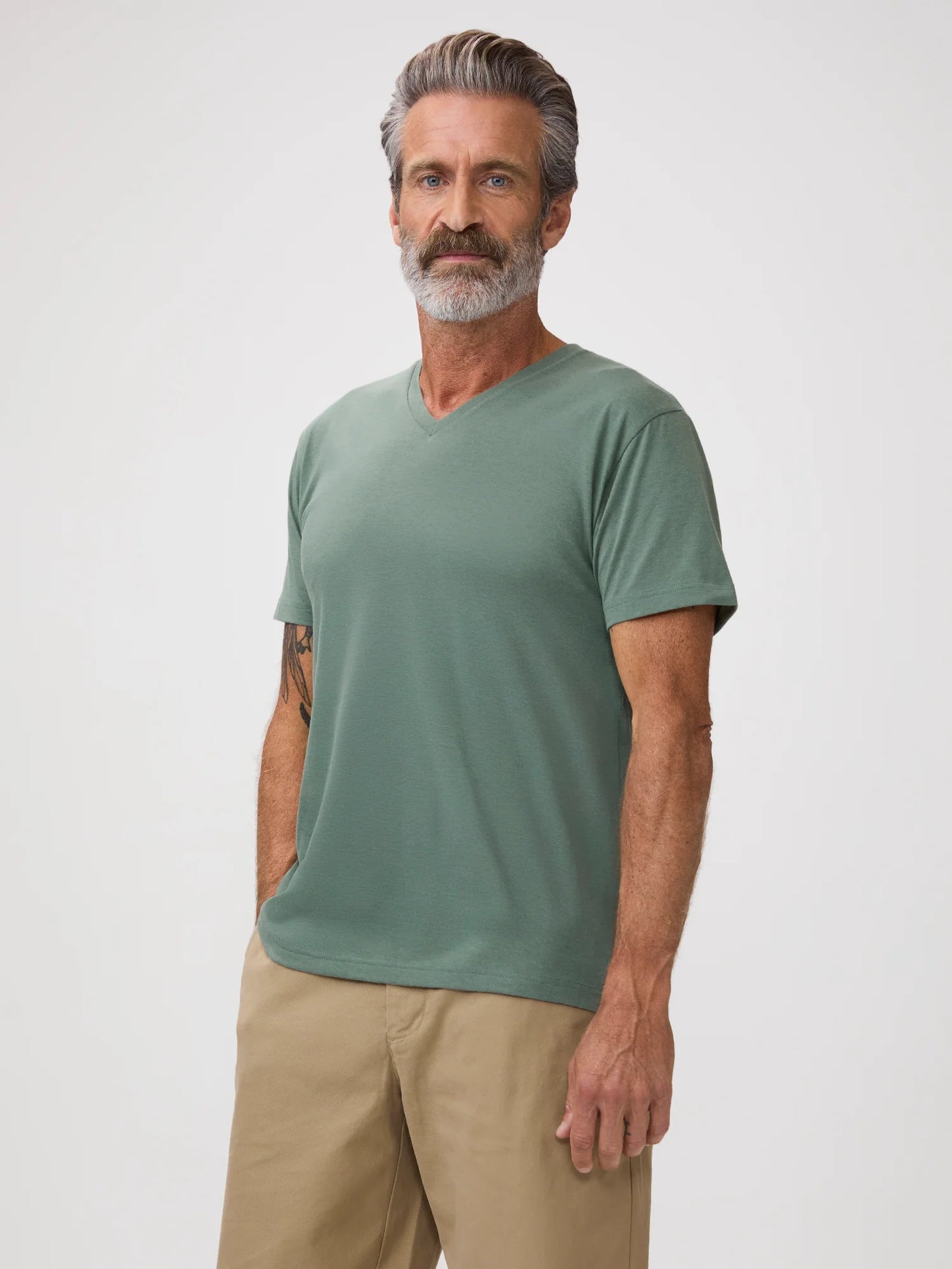 Pistachio V-Neck