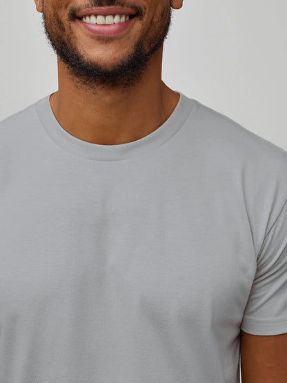 Pebble Grey Crew Neck