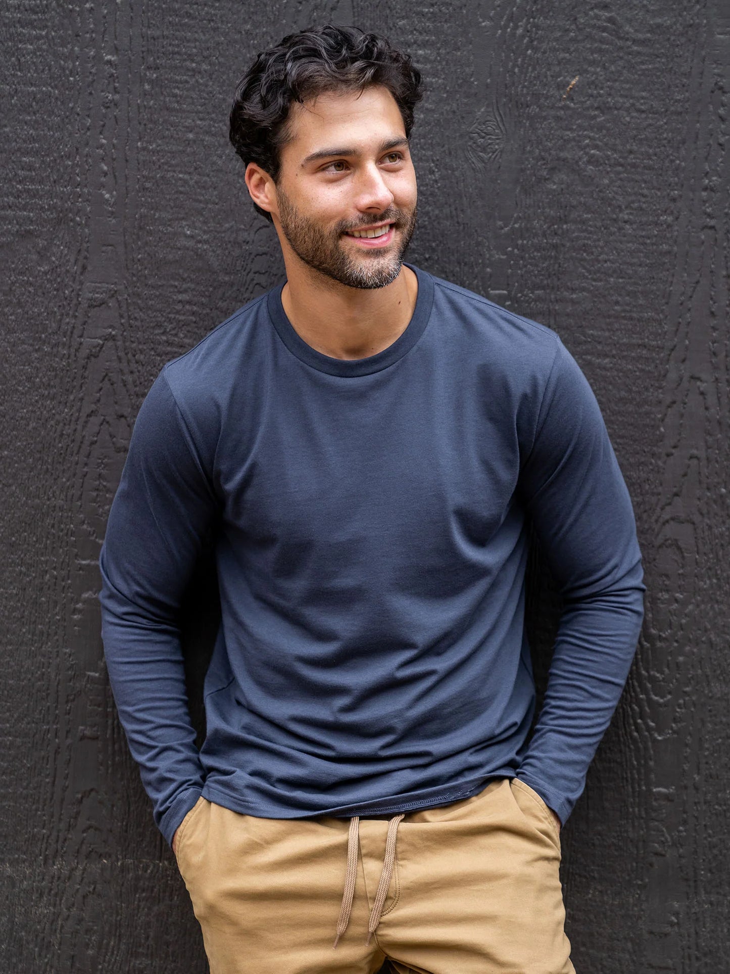 Odyssey Blue Long Sleeve Crew Neck FINAL SALE