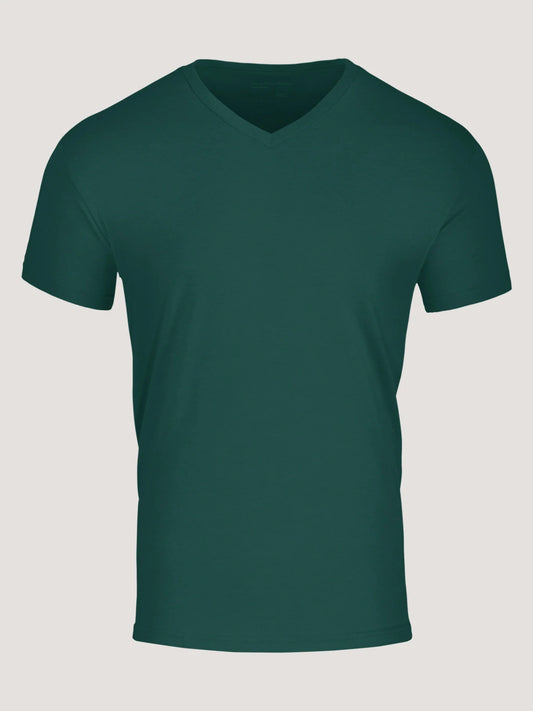 Dark Emerald V-Neck