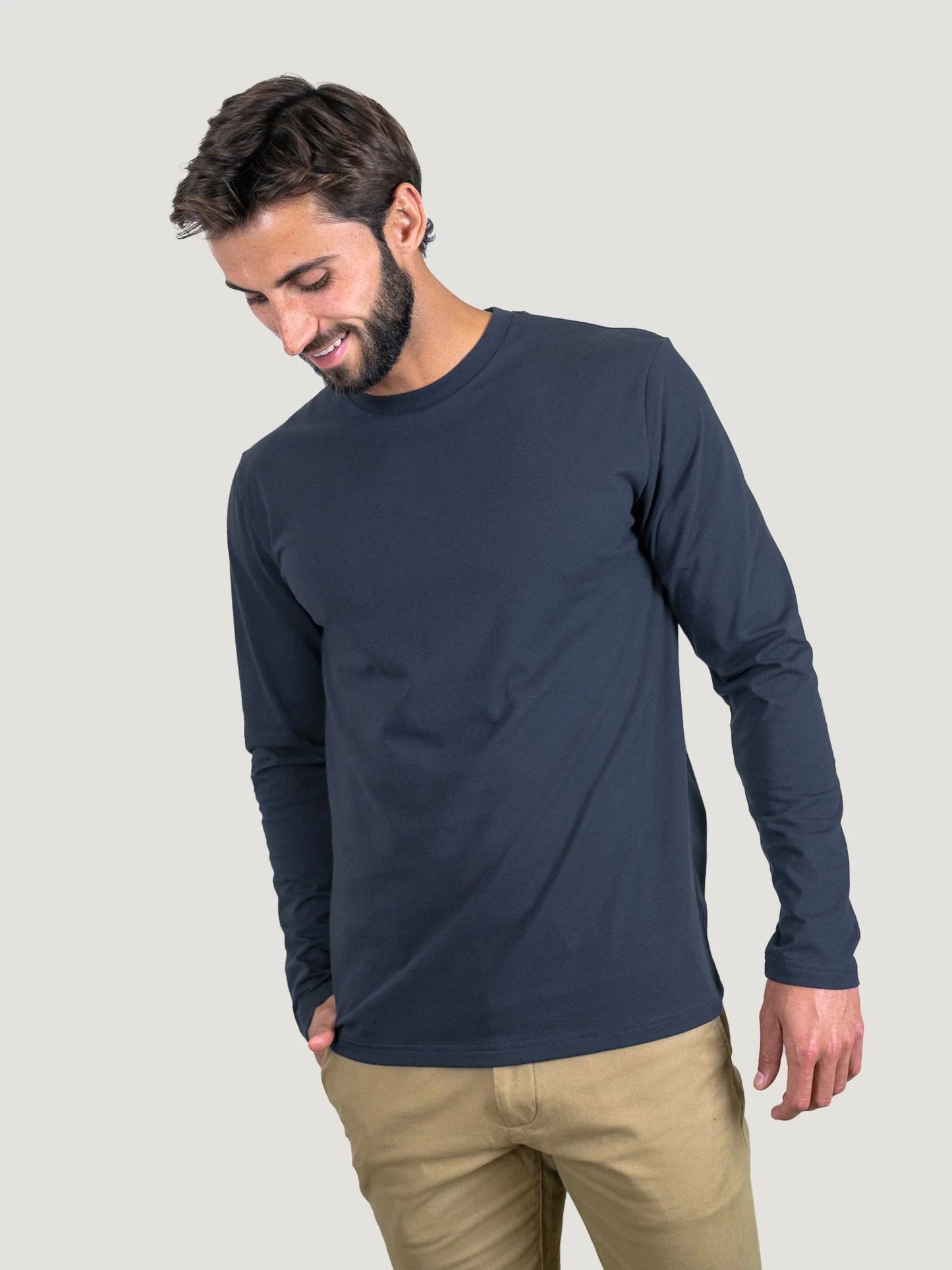 Odyssey Blue Long Sleeve Crew Neck FINAL SALE