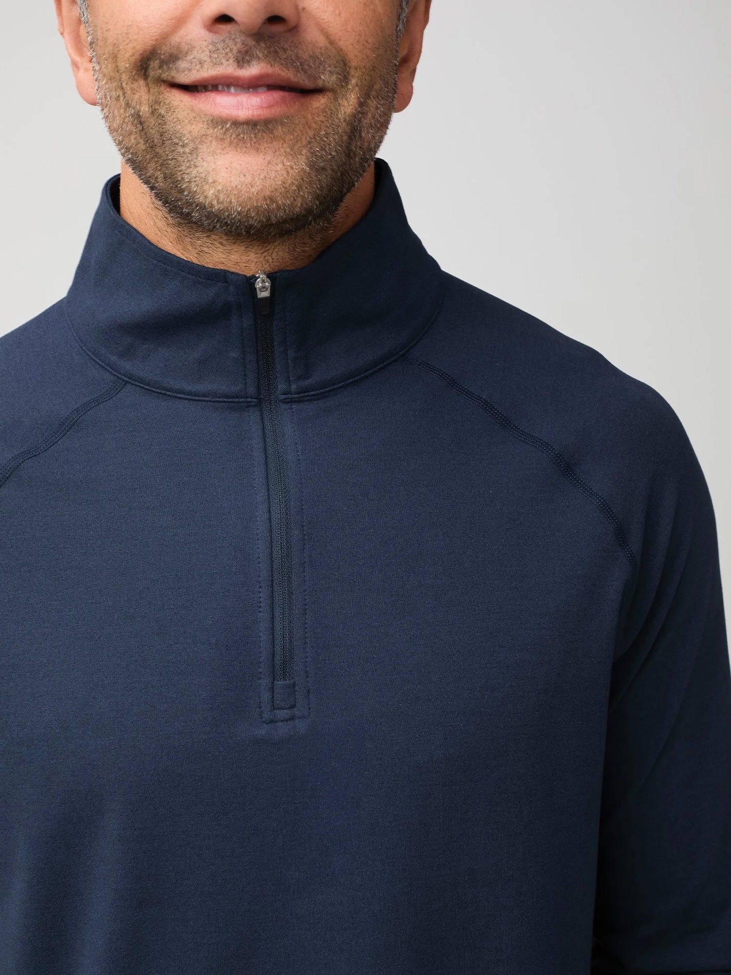 Navy Tech Quarter Zip